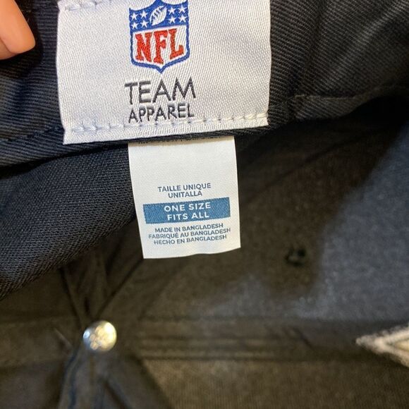 New Orleans Saints Black Adjustable Hat - Picture 4 of 4